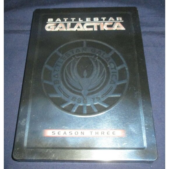 Battlestar Galactica Season 3 (Steelbook version) (DVD, 2008, 6-Disc Set) - Picture 1 of 4